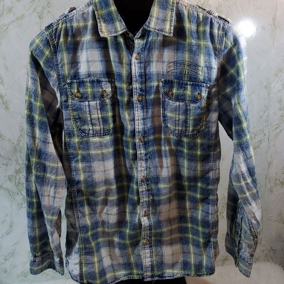BUFFALO BLU Button Down Shirt - Picture 1 of 14
